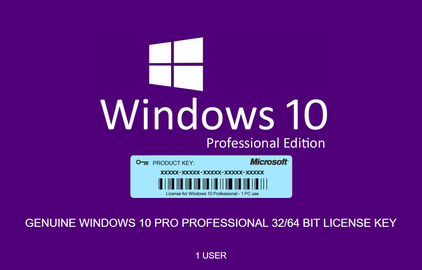 windows 10 pro activation key 64 bit